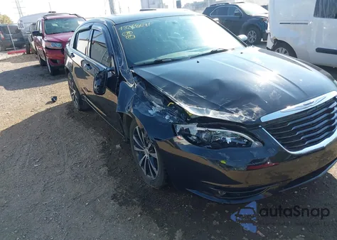 2013 Chrysler 200 Touring from USA, damaged, VIN 1C3CCBBB7DN570329